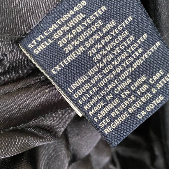 DANIEL HECHTER Paris  Men’s Pea coat navy size L - Picture 7 of 16